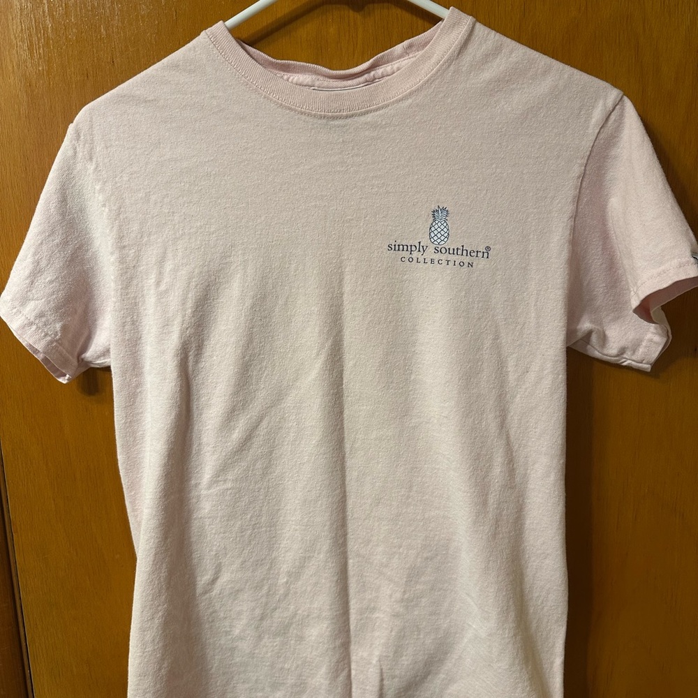 Simply Southern Pink Short Sleeve Tee